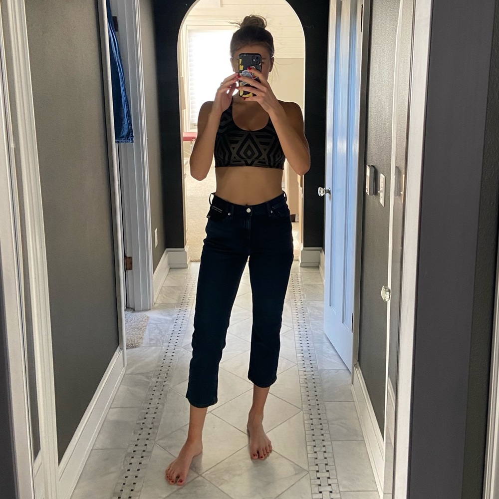*new with tags* Banana Republic High Rise Straight Cropped Jeans